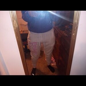 Women’s white Jogger Pants